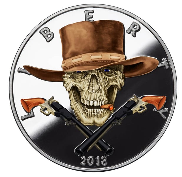 Western skulls gunslinger